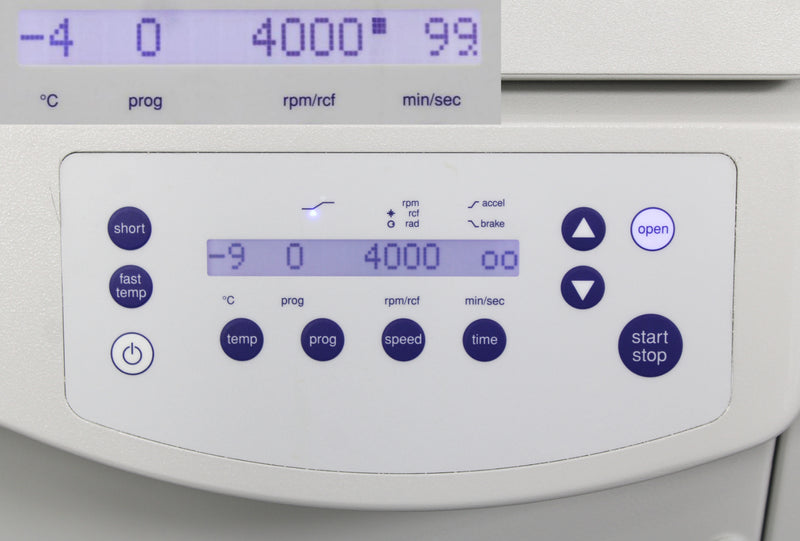 Eppendorf 5810R Refrigerated Benchtop Centrifuge 5811F w/ A-4-62 Bucket Rotor