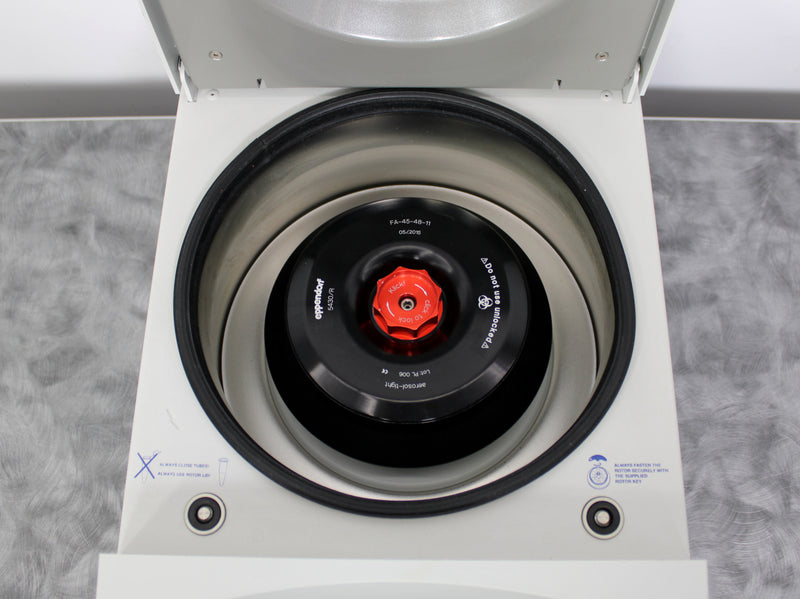 Eppendorf 5430 High-Speed Benchtop Centrifuge with FA-45-48-11 Fixed-Angle Rotor