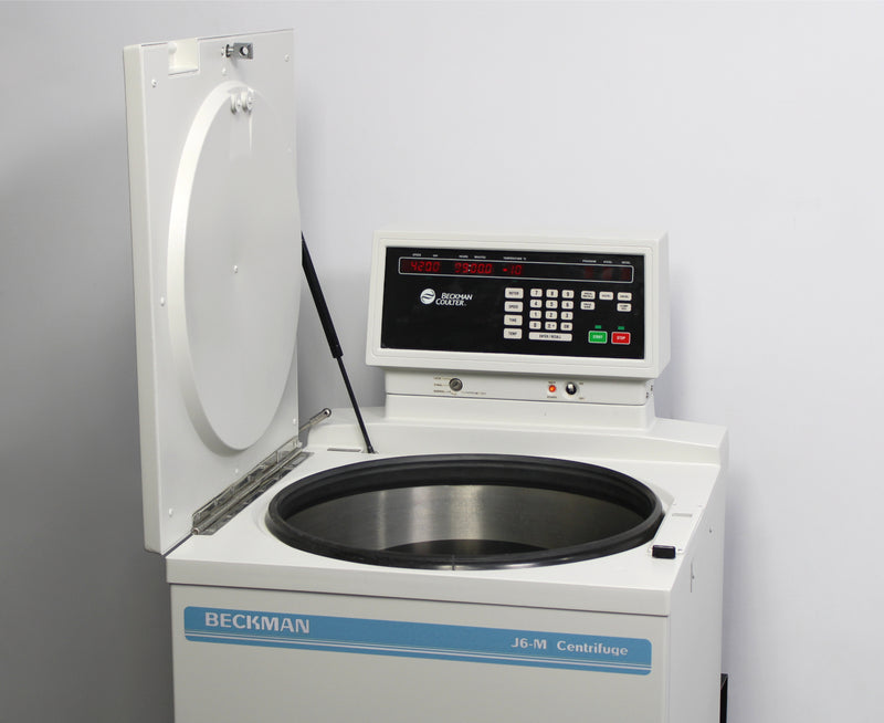 Beckman J6M Refrigerated Floor Centrifuge 344281 with JS-4.2 Rotor and Buckets