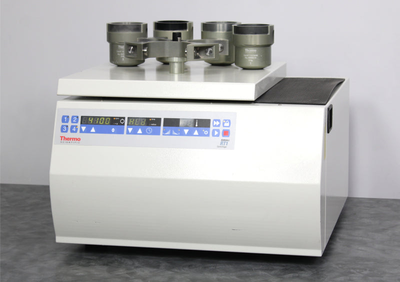 Thermo Scientific Sorvall RT1 Refrigerated Benchtop Centrifuge w Rotor & Buckets