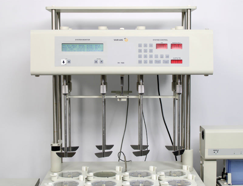 Varian VK7000 Dissolution Bath System with VK8000 VK806 VK750D Circulator