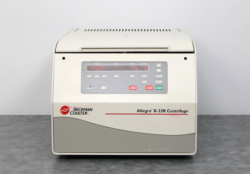 Beckman Coulter Allegra X-22R Refrigerated Benchtop Centrifuge & SX4250 Rotor