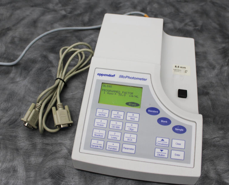 Eppendorf BioPhotometer 6131 Spectrophotometer UV/VIS DNA RNA Oligo