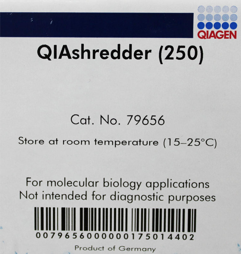 QIAGEN QIAshredder 250 Disposable Cell Lysate Homogenizers 79656