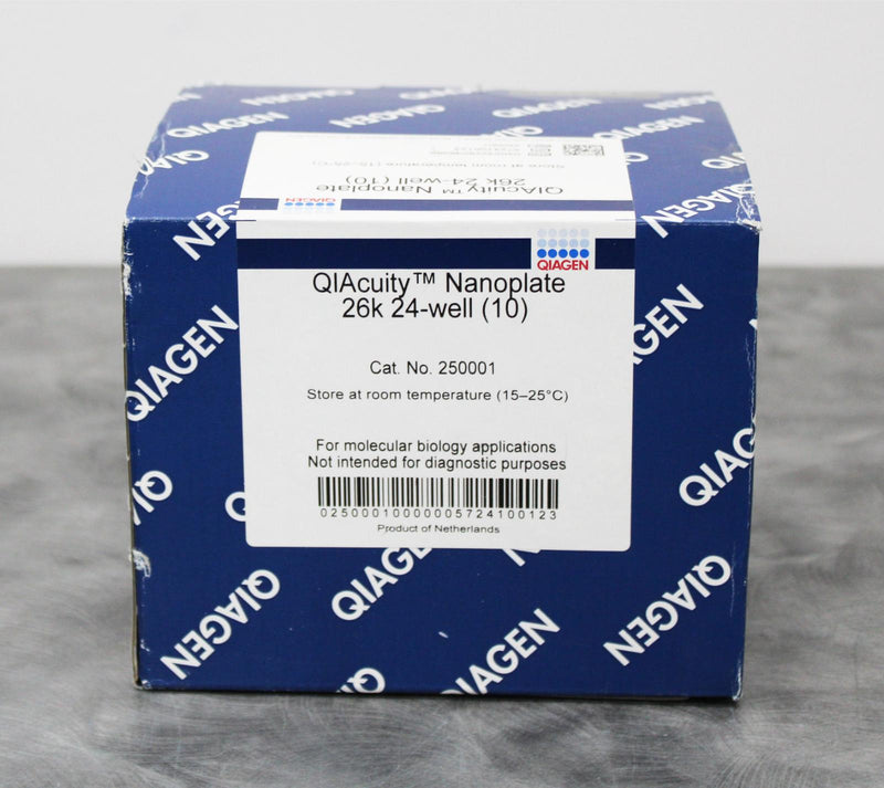 New QIAGEN 250001 QIAcuity Nanoplate 26K 24-Well Box of 10