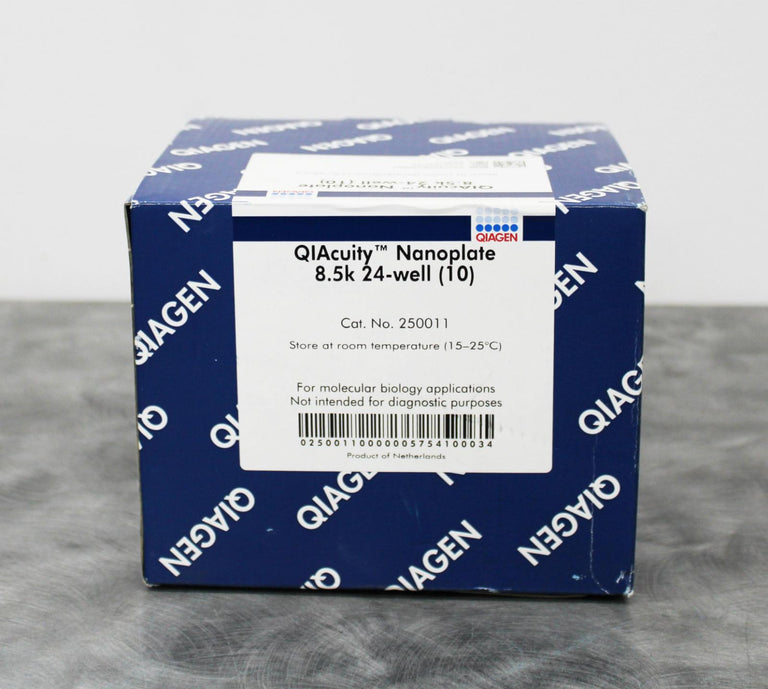 New QIAGEN 250011 QIAcuity Nanoplate 8.5K 24-Well Box of 10