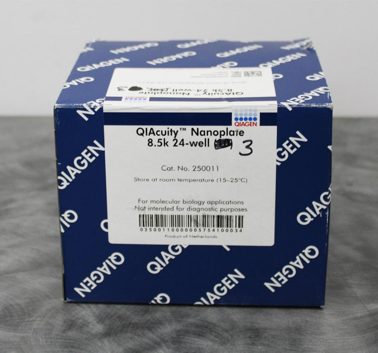 QIAGEN 250011 QIAcuity Nanoplate 8.5K 24-Well Opened Box of 3