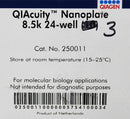 QIAGEN 250011 QIAcuity Nanoplate 8.5K 24-Well Opened Box of 3