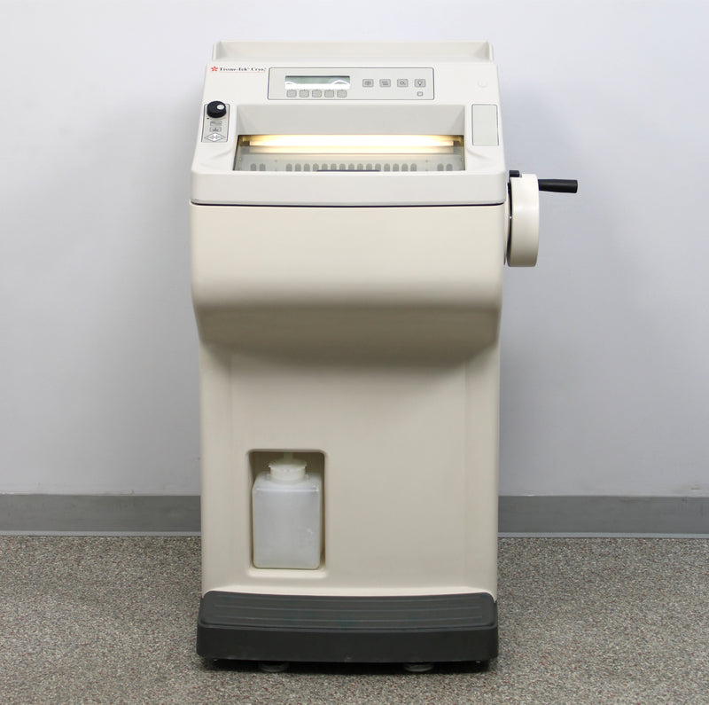 Sakura Tissue-Tek Cryo3 D115 Cryostat Microtome 5801 and Knife Holder