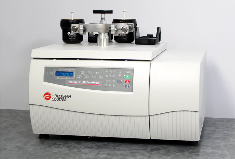 Beckman Coulter Allegra X-14R Refrigerated Benchtop Centrifuge A99465 and Rotor