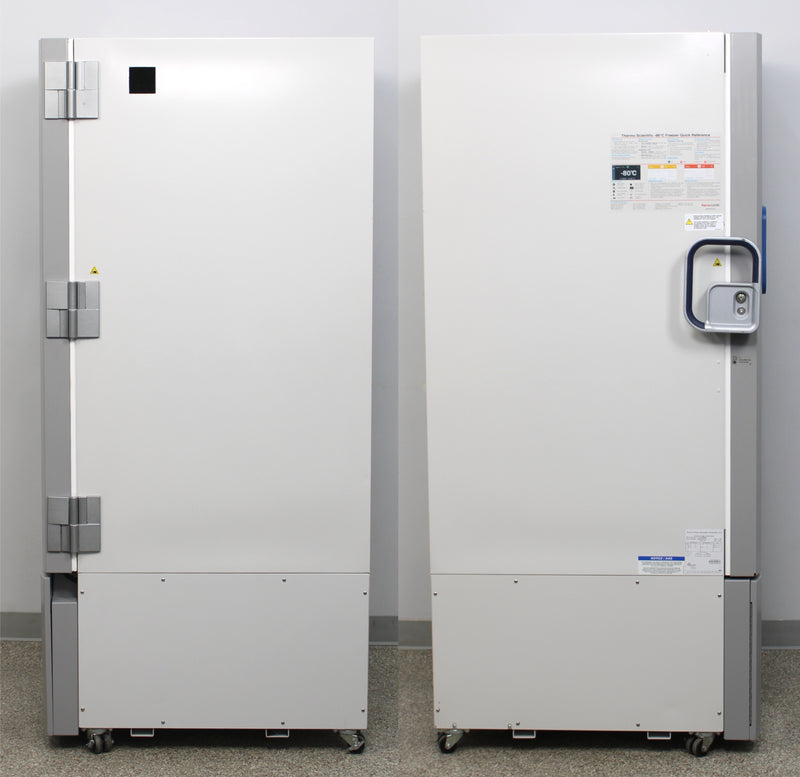 Thermo Scientific TSX Series TSX50086A -86°C Upright ULT Ultra-Low Temperature Freezer Side Views