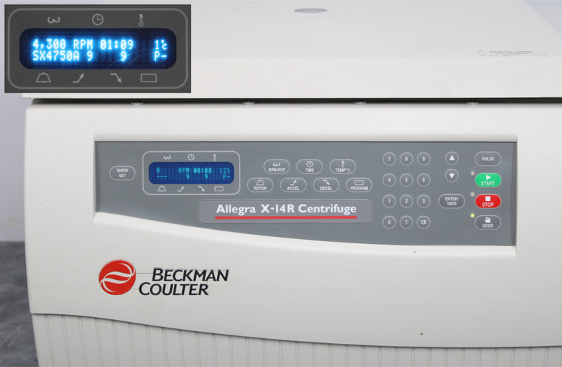 Beckman Coulter Allegra X-14R Refrigerated Benchtop Centrifuge A99465