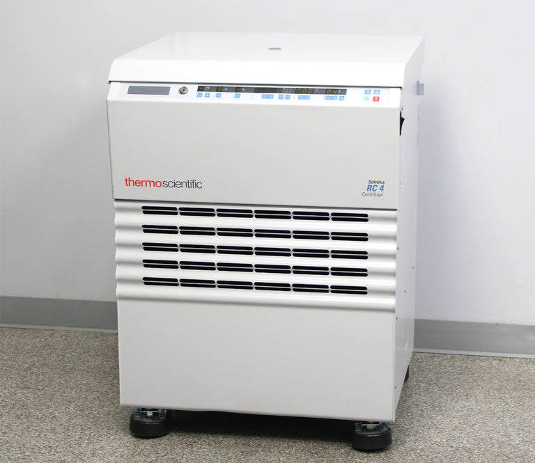 Thermo Sorvall RC4 Refrigerated Floor Centrifuge 75004481 with Rotor and Buckets