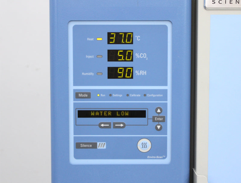 Thermo Scientific 3310 Forma Steri-Cult Double Stack CO2 Incubators Control Panel of Lower Unit