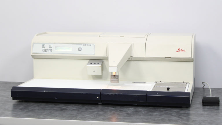 Leica EG1160 Tissue Embedding Center and Cold Plate 038630351 with Foot Pedal