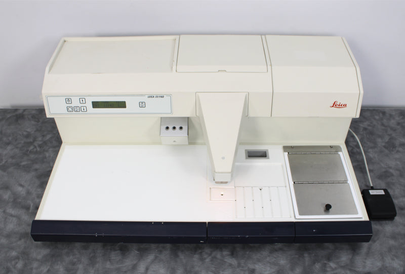 Leica EG1160 Tissue Embedding Center and Cold Plate 038630351 with Foot Pedal