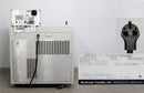 Beckman Coulter Optima LE-80K Floor Ultracentrifuge back panel, label with serial number, plug