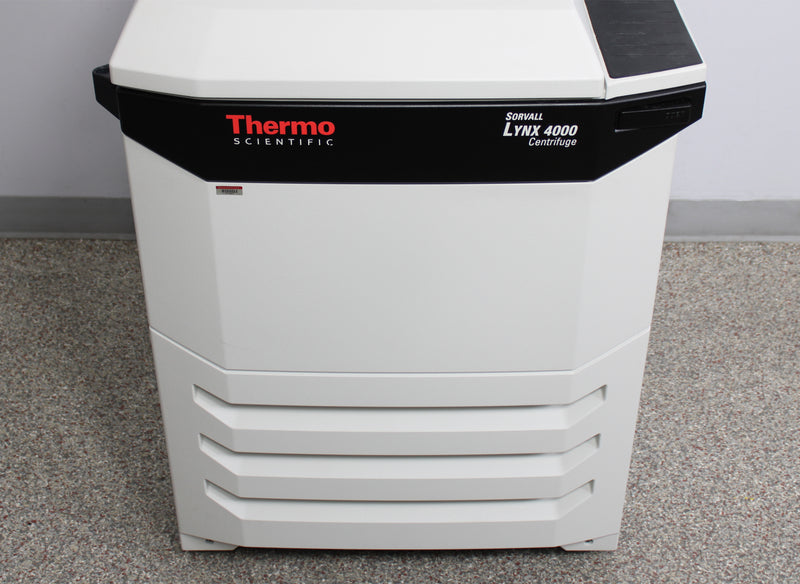 Thermo Sorvall Lynx 4000 Refrigerated Floor Centrifuge w/ Fiberlite F14-6x250y