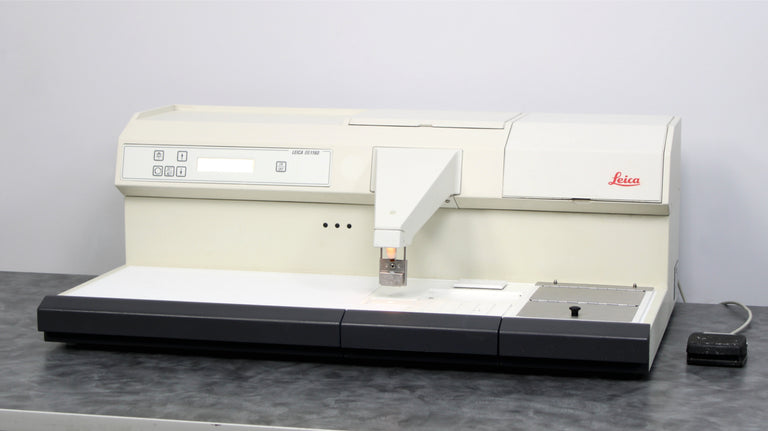 Leica EG1160 Tissue Embedding Center with Cold Plate 038630527 with Foot Pedal