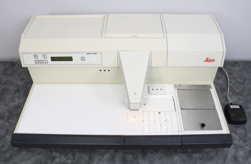 Leica EG1160 Tissue Embedding Center with Cold Plate 038630527 with Foot Pedal