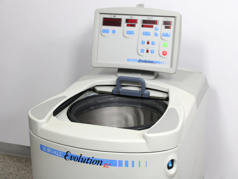 Kendro Sorvall Evolution RC Floor Centrifuge Lid Open