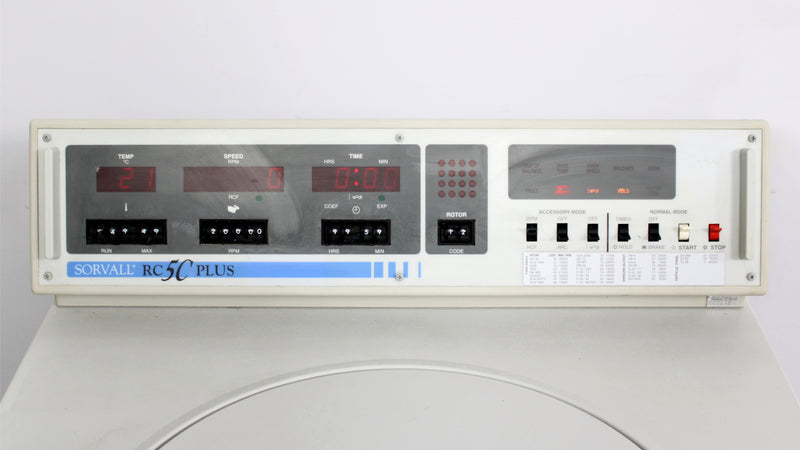 Sorvall RC-5C Plus High-Speed Refrigerated Floor Centrifuge Control Panel