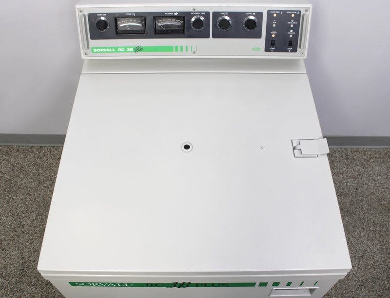 DuPont Sorvall RC-3B Plus High-Capacity Low-Speed Refrigerated Floor Centrifuge Lid Closed