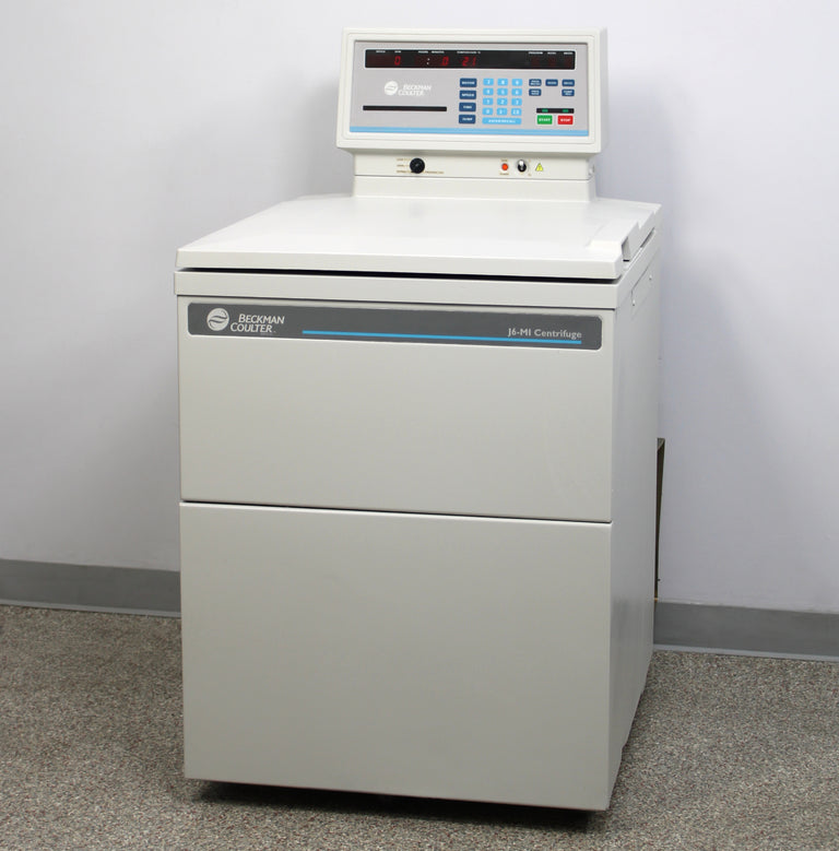 Beckman Coulter J6-MI High-Capacity Refrigerated Floor Centrifuge with Rotor