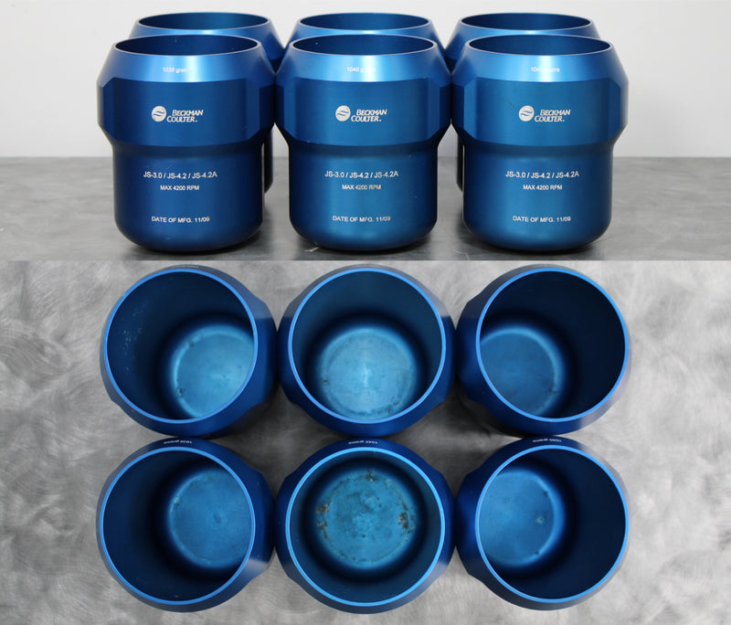 x6 Beckman JS-3.0/JS-4.2/JS-4.2A Rotor Buckets