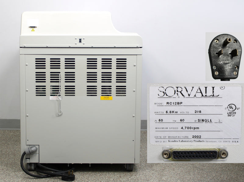 Kendro Sorvall RC12BP High-Capacity Low-Speed Floor Centrifuge with Rotor