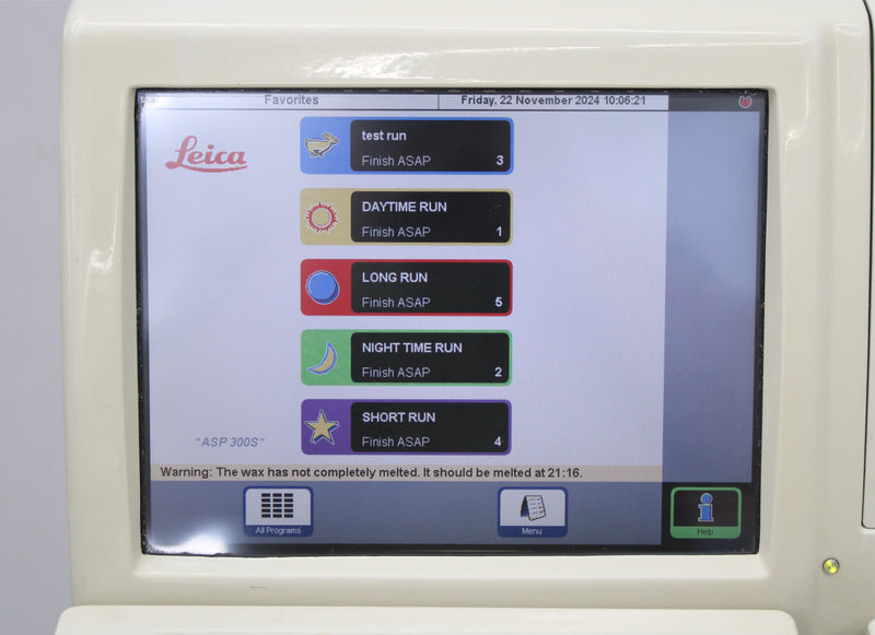 Leica ASP300S Fully Enclosed Automated Vacuum Floor Tissue Processor 047643515