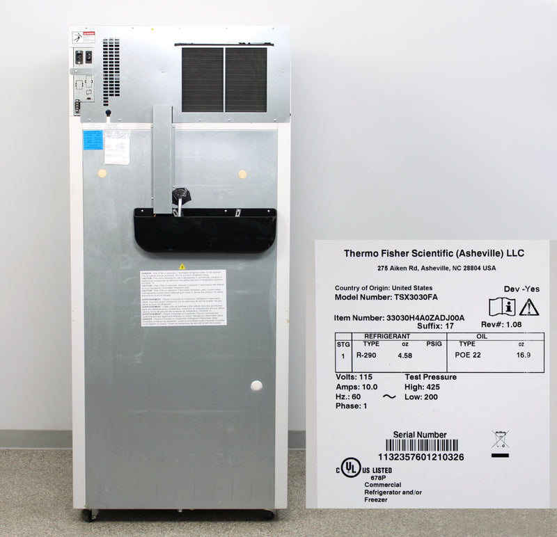 Thermo Scientific TSX Series -30°C TSX3030FA Upright High-Performance Freezer