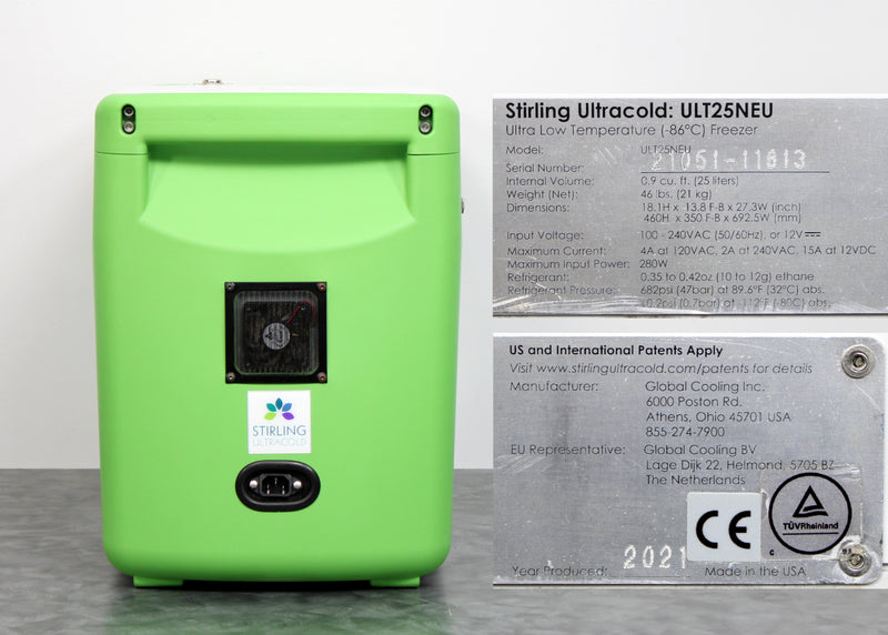 Stirling Ultracold -80°C ULT25NEU ULT Ultra-Low Temperature Freezer 21051-11813