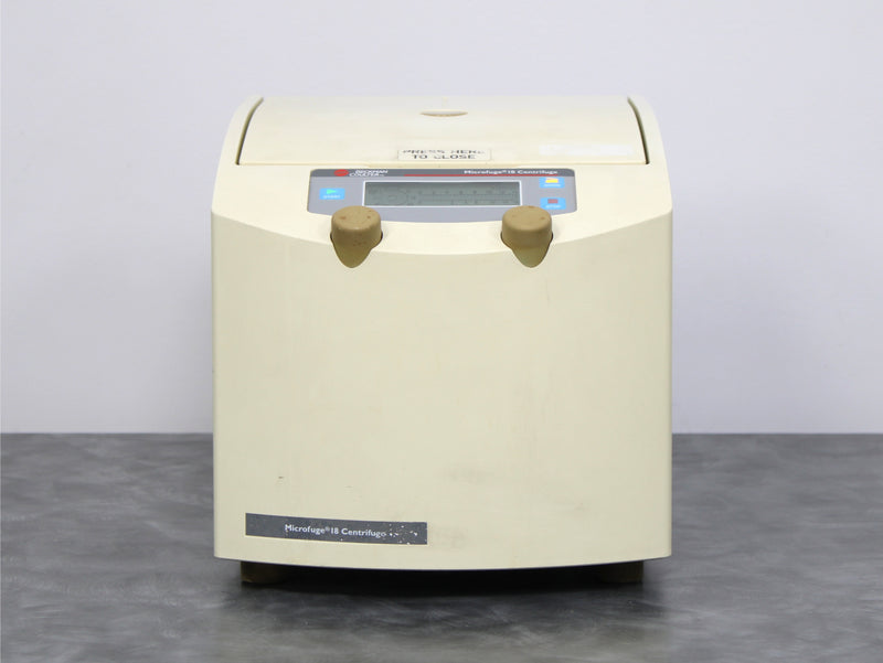 Beckman Coulter Microfuge 18 Microcentrifuge with F241.5P Fixed-Angle Rotor