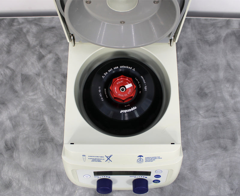 Eppendorf 5418 Benchtop Microcentrifuge with Fixed Angle Rotor FA-45-18-11