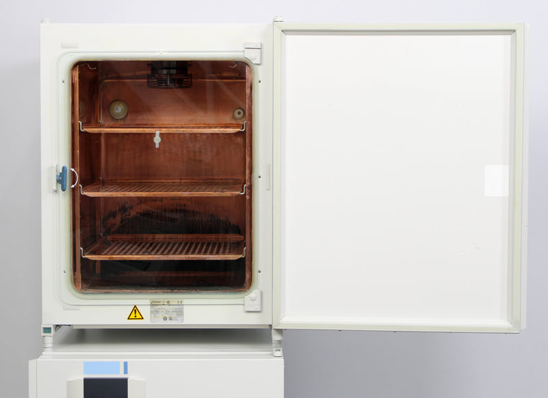 Thermo Scientific HERAcell 150i Copper Lined Stacked CO2 Incubators Door Open