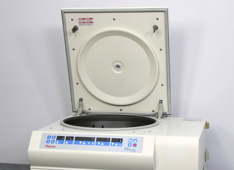 Thermo Sorvall Legend RT+ Refrigerated Benchtop Centrifuge 75004377 and Rotor