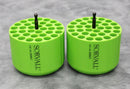x2 Sorvall 00857 Centrifuge H-6000A Rotor Bucket 32 x 5mL Tube Adpaters