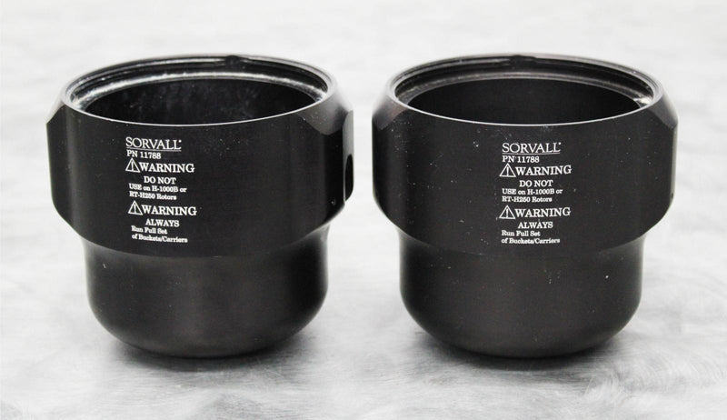 Lot of 2 Sorvall 11788 Centrifuge Rotor Swing-Buckets 750mL for RT6000B Rotors