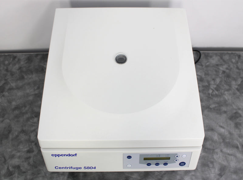 Eppendorf 5804 Benchtop Centrifuge with A-2-DWP Microplate Rotor and Carriers