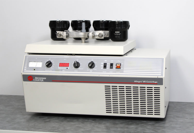 Beckman Coulter Allegra 6R Refrigerated Benchtop Centrifuge with GH 3.8 Rotor