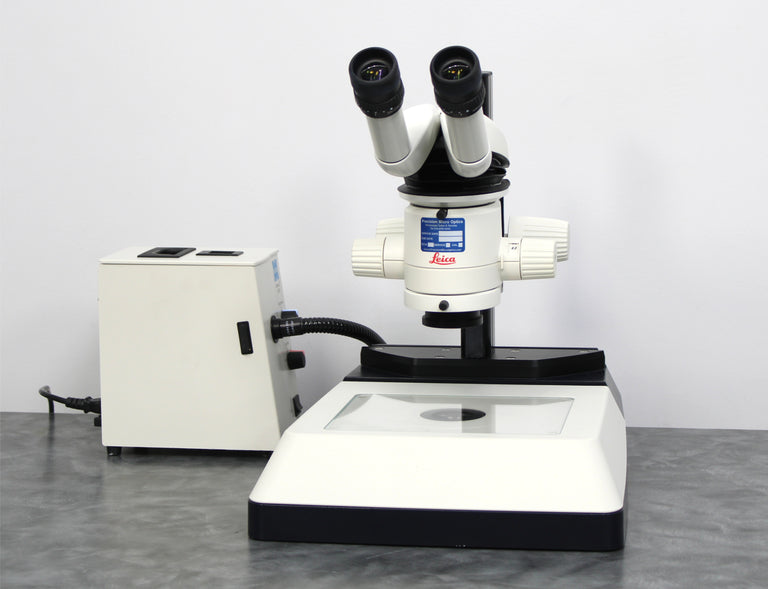 Leica MZ6 Microscope and Transmitted-Light Base with Intralux 5100 Light Source