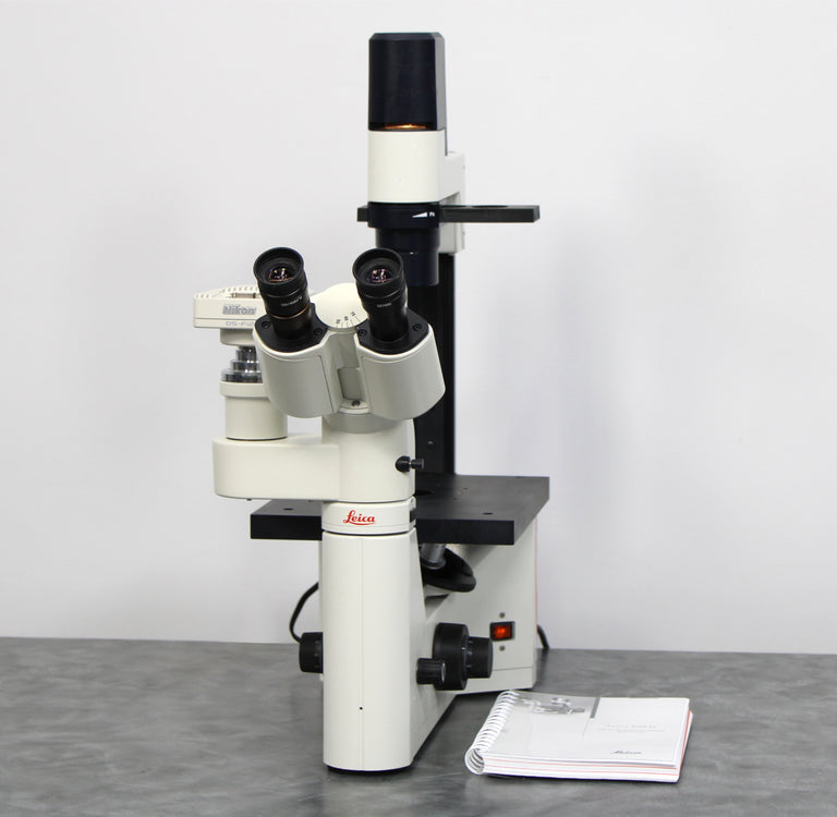 Leica DM IL Inverted Contrasting Microscope 090-135.001