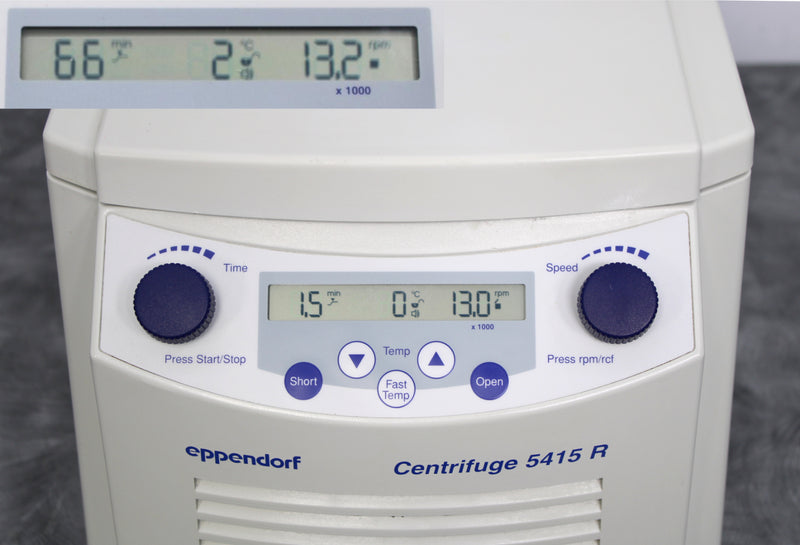 Eppendorf 5415R Refrigerated Benchtop Microcentrifuge 5426 with F45-24-11 Rotor