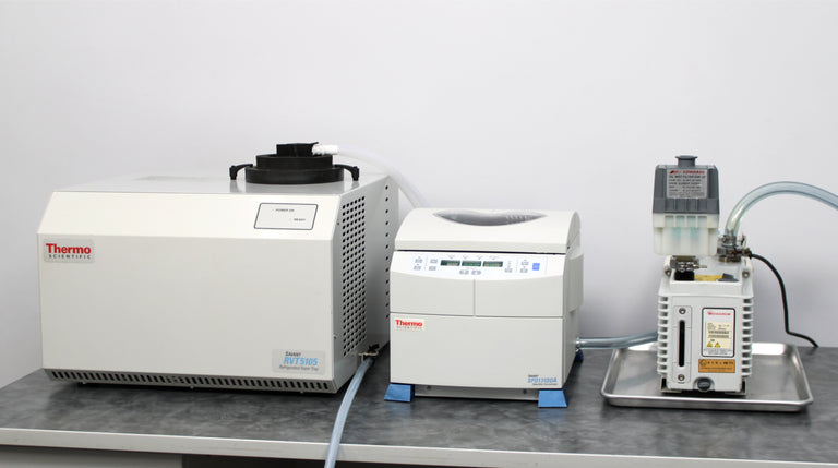 Thermo Savant SPD131DDA SpeedVac Concentrator with RVT5105 Vapor Trap and Pump