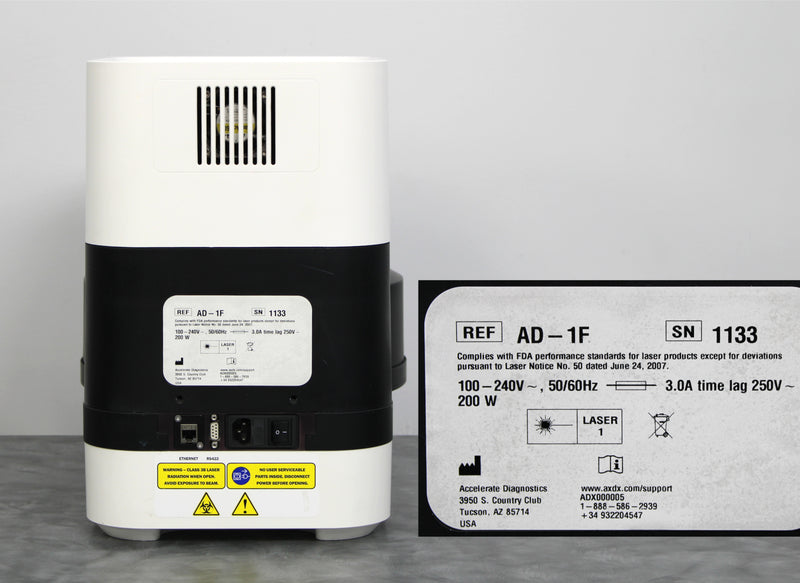 Accelerate Diagnostics AD-1F Pheno System Phenotypic Susceptibility 1133