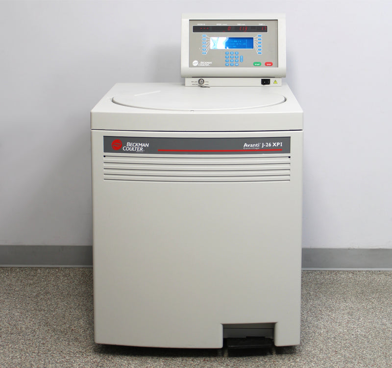 Beckman Coulter Avanti J-26 XPI 393127 High-Speed Refrigerated Floor Centrifuge