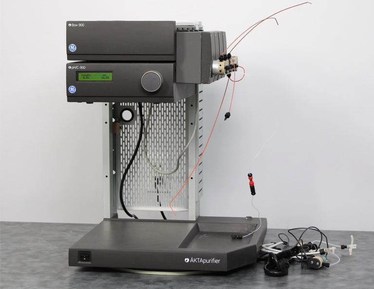 GE AKTA Purifier 10 28406262 ph/C-900 Monitor 56118981 Valves and Box-900