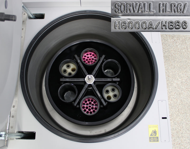 Thermo Scientific Sorvall RC 3BP+ Low-Speed Floor Centrifuge and H6000A Rotor