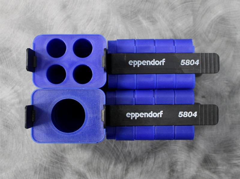 x4 Eppendorf 5804 Bucket Adapters